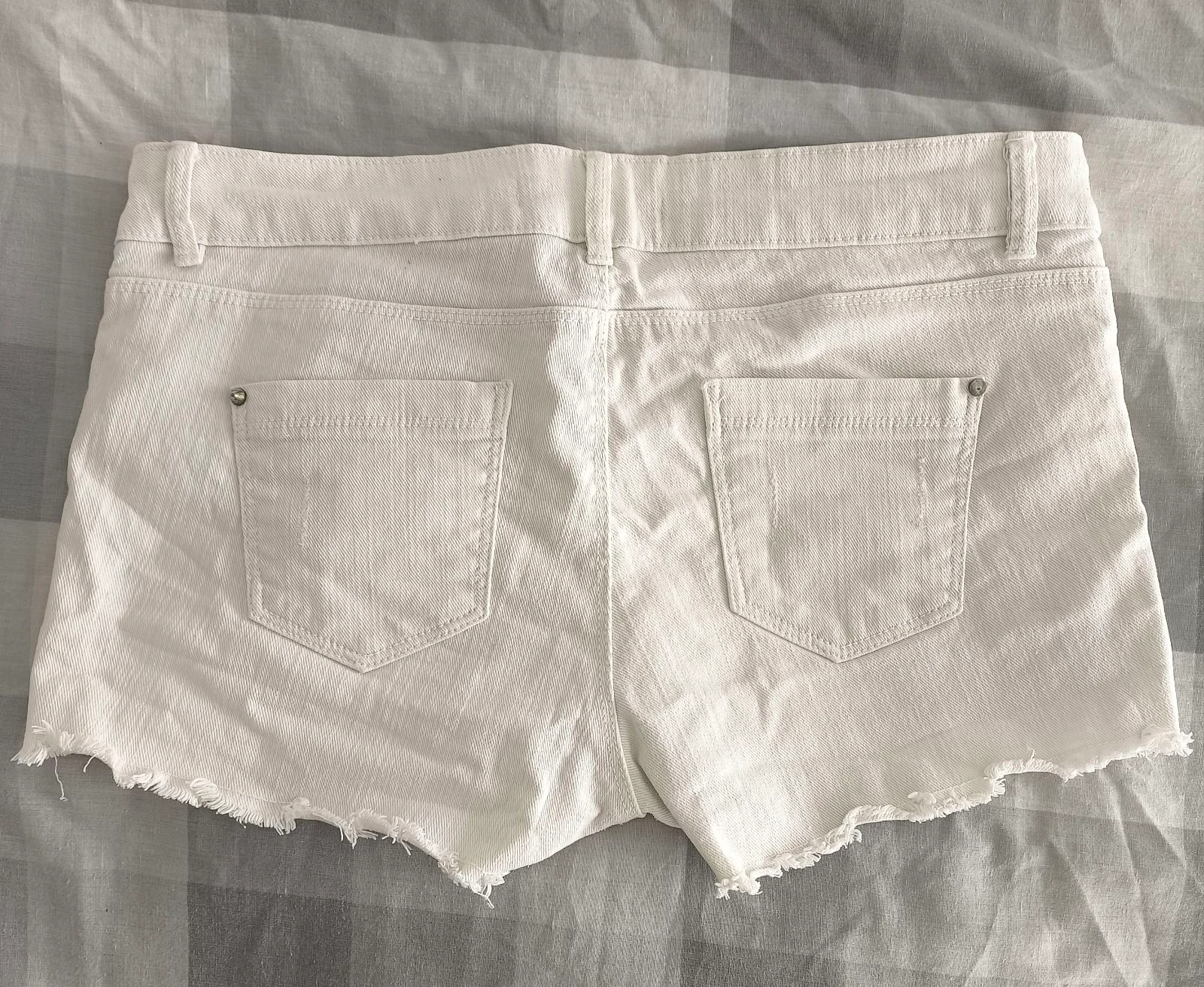 Witte jeansshorts – photo 5